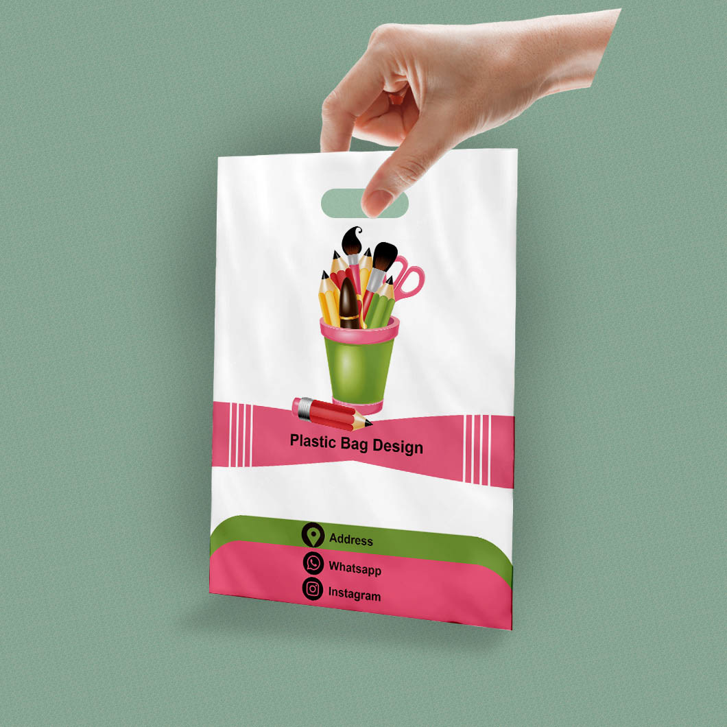 plastic bag design bag design