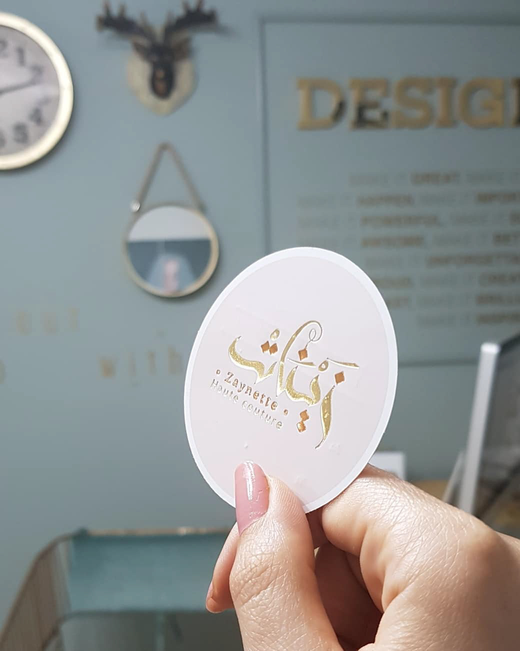 logo business card visual identity Sfax tunisia think create Style Fashion  couture