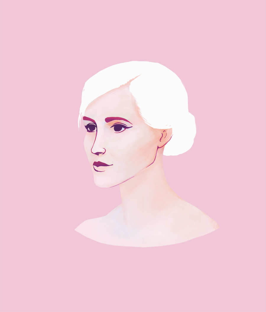 the100dayproject portrait gradients minimalist Project 100 days digital Marbling tumblr