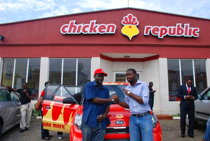 chicken Republic restaurant africa icons orange Hot spicy fast Food  Amber green fresh wallpaper