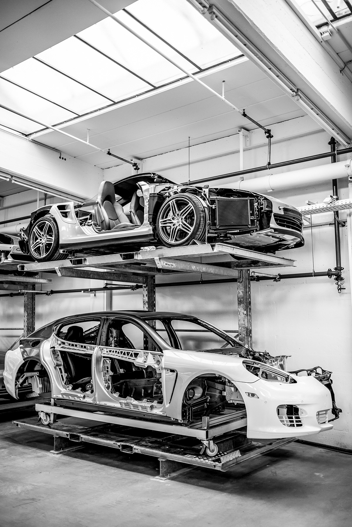 Porsche secret warehouse prototype Leica automotive  