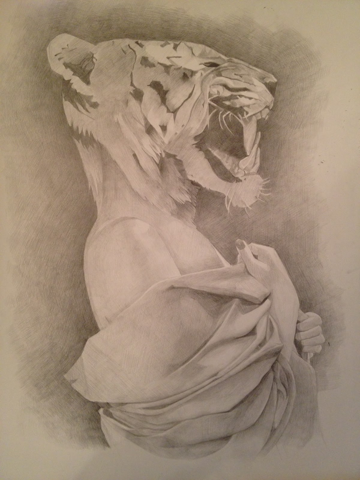 sketch rimzeine pencil Rooster tiger bear PMS woman
