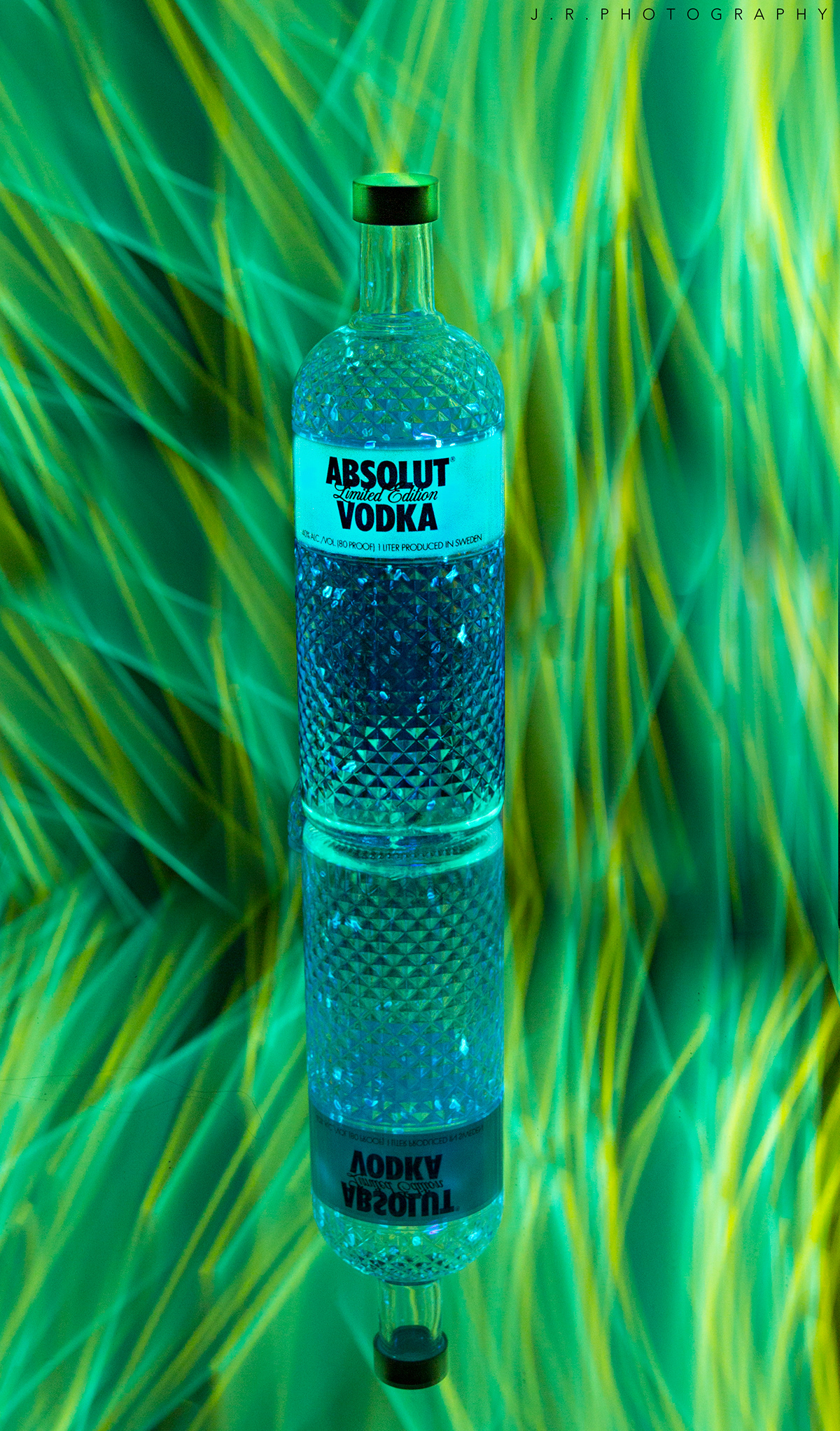 alcohol still life absolut creative glow bright colors party Nightlife Documentary 