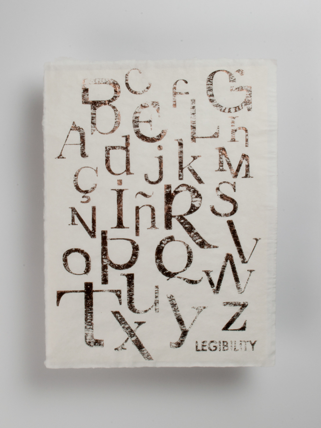 David Carson alphabet alfabeto deconstruction deconstrucción