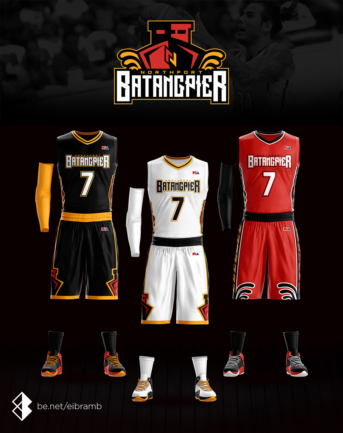 PBA Jersey Redesigns (Concept) on Behance