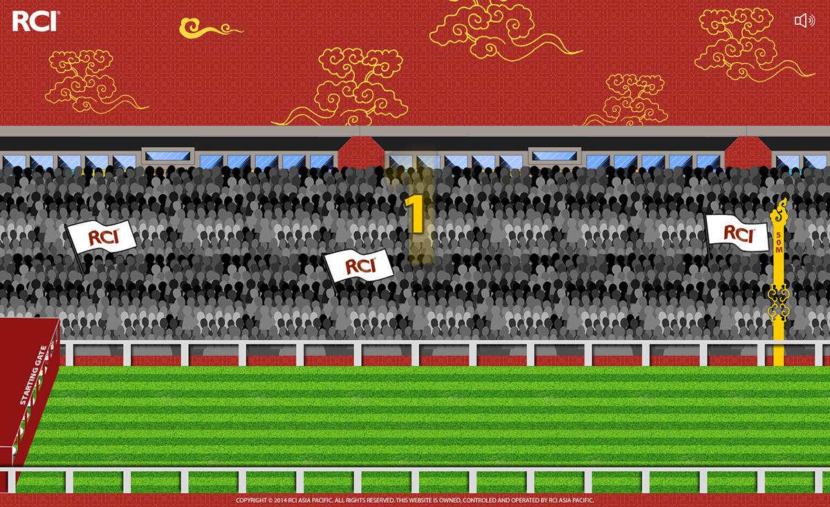Horse racing RCI chinese new year cny 2014