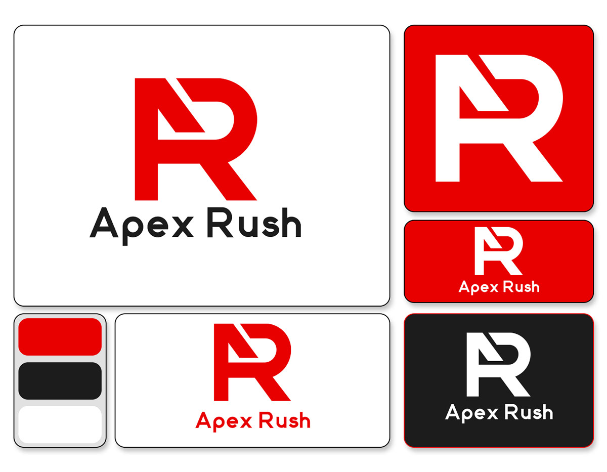Apex Rush Logo Design
