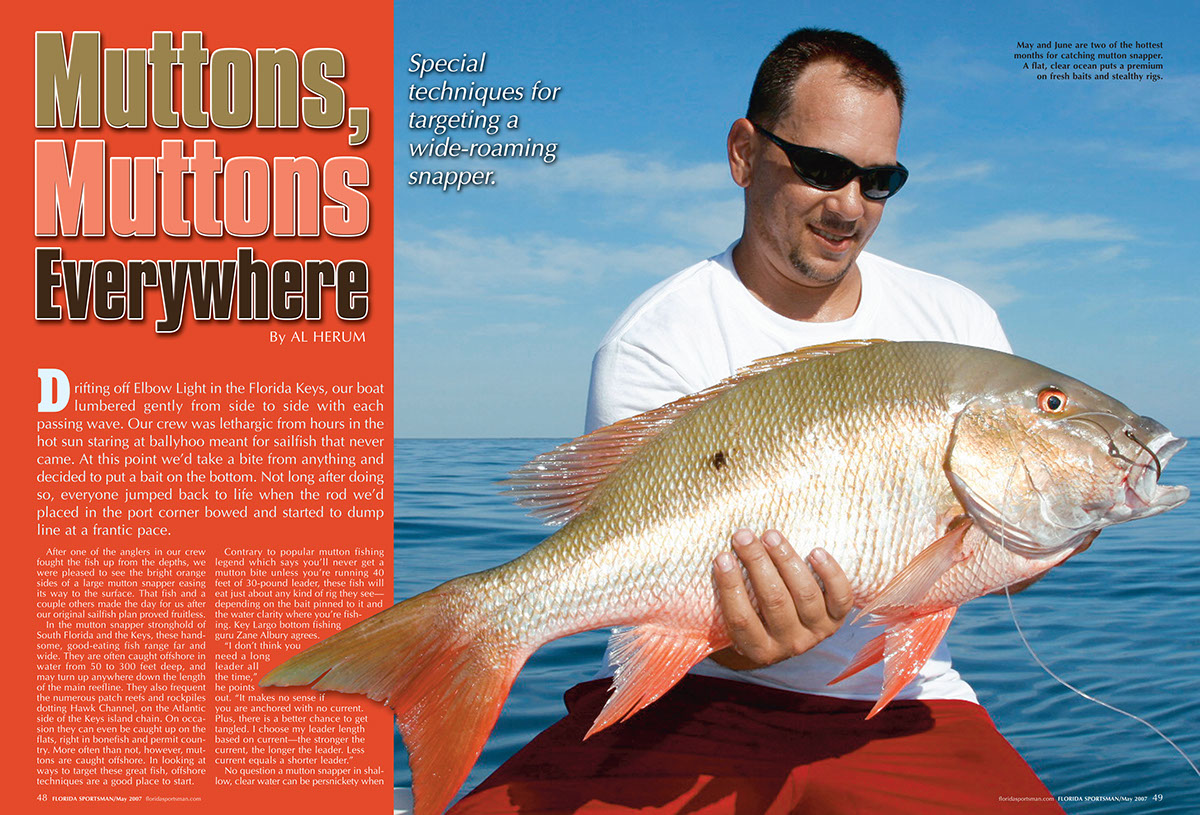 florida sportsman Florida Sportsman magazine fishing saltwater marine offshore fishing inshore fishing freshwater fishing editorial Ron Romano Tight Lines Vector