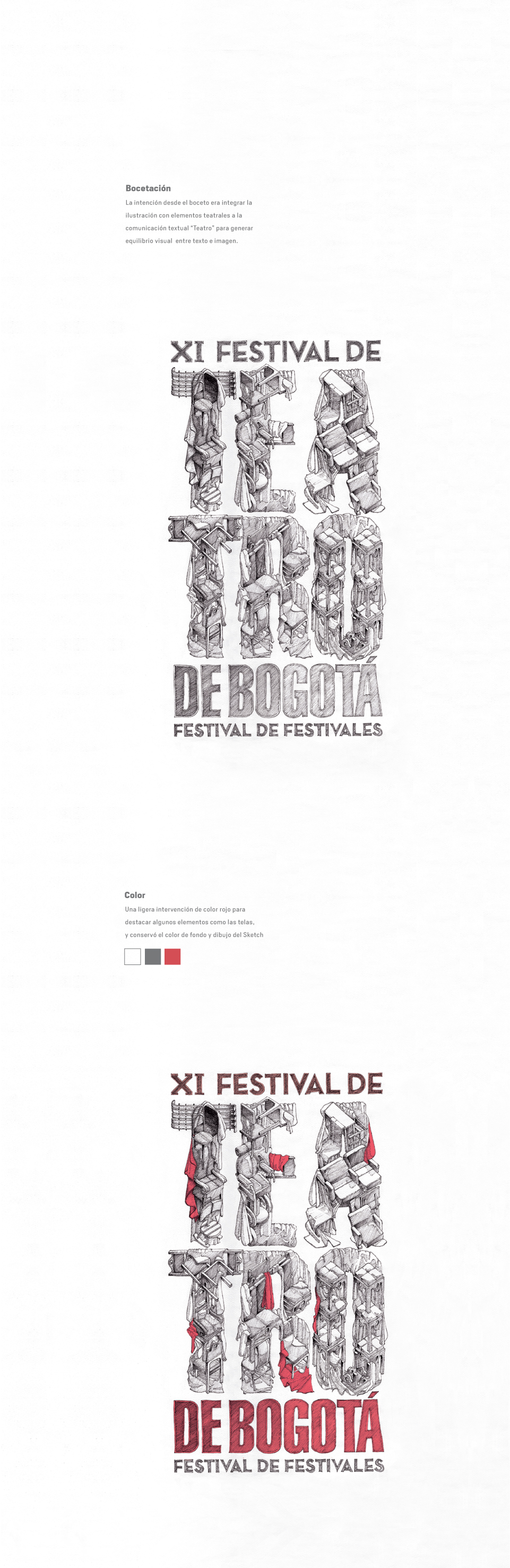Raul Diaz Ataul bogota colombia samana caldas idartes bogotá humana ilustracion diseño poster Ilustration Served tetro festival