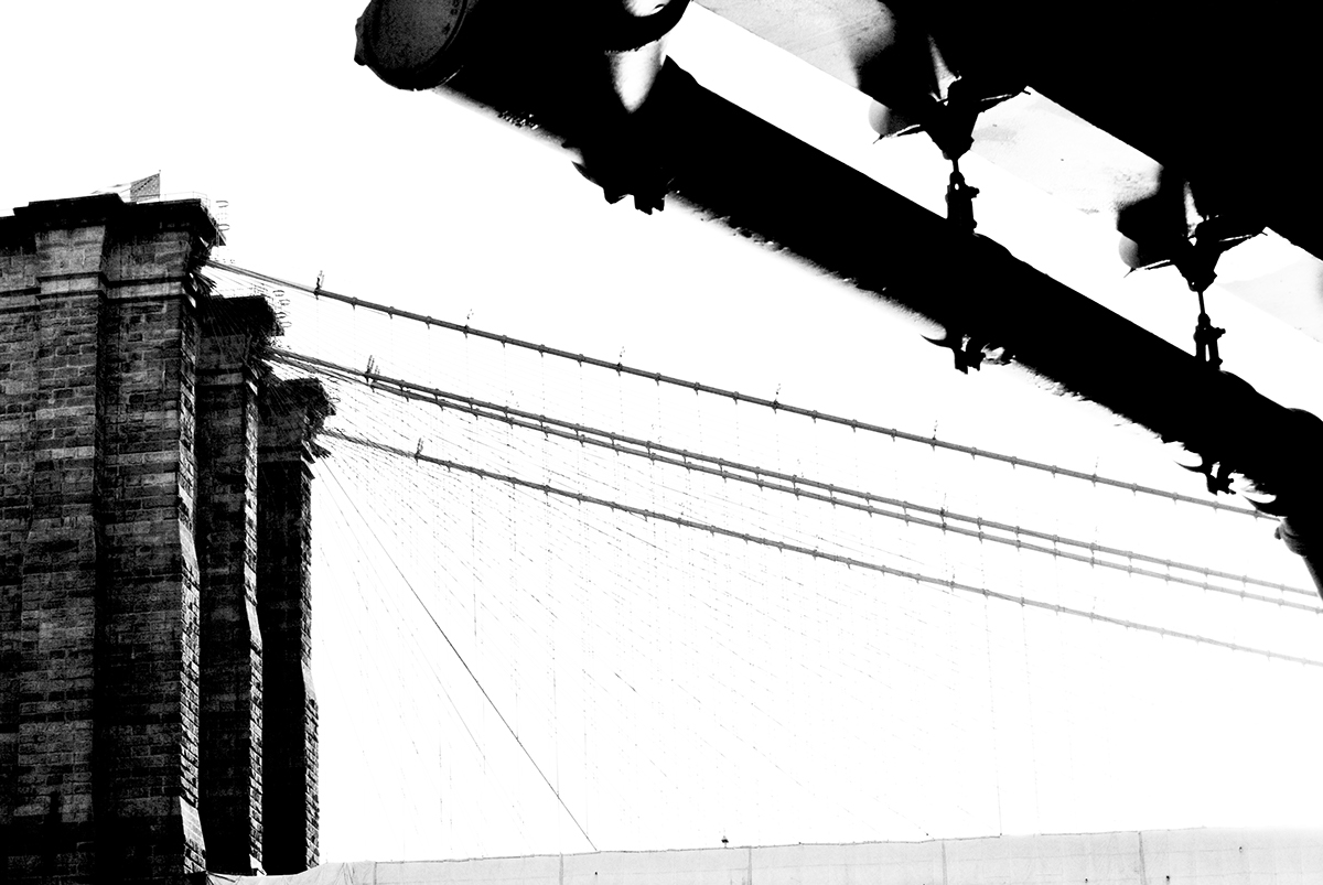 NY nyc newyork newyorkcity black city Street Manhattan White bridge Urban Brooklyn Sun light photo