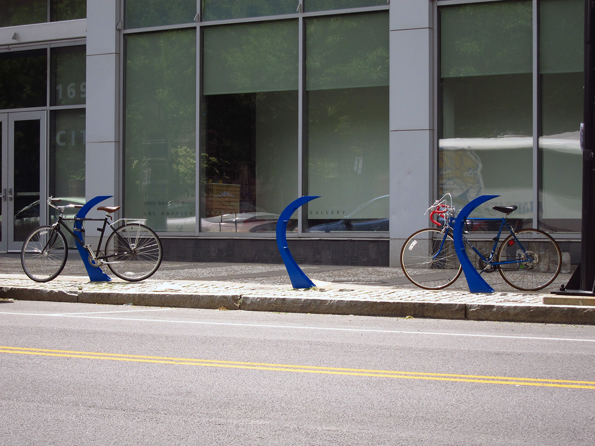 RISD racks  bike racks  bicycle racks  street furniture