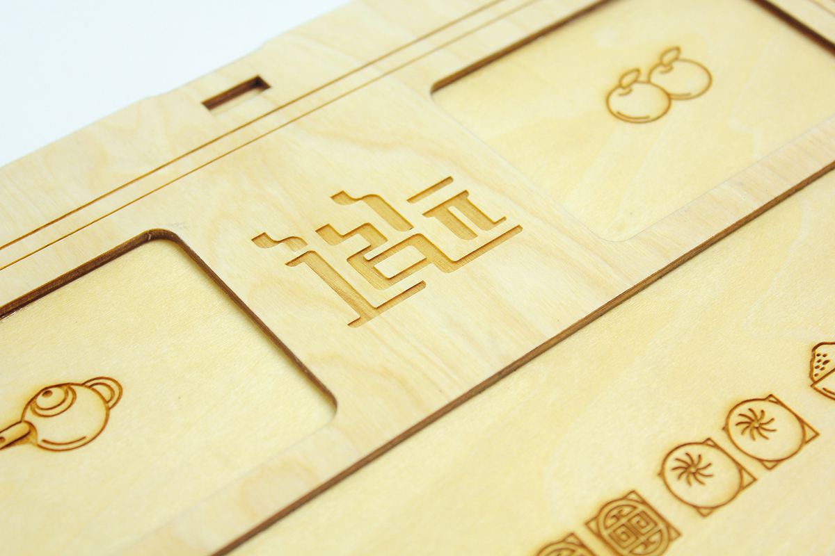 tradition reviving ancestor veneration  wood collaterals Booklet tablet plate product design brand identity campaign commercial