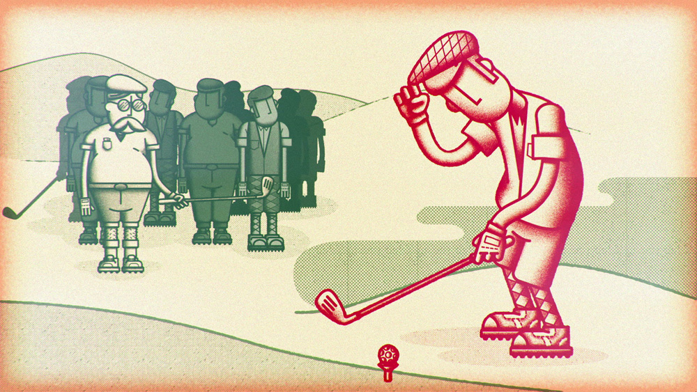 motion graphic animation  animacion diseño gráfico graphic design  branding  broadcast golf sports Deportes