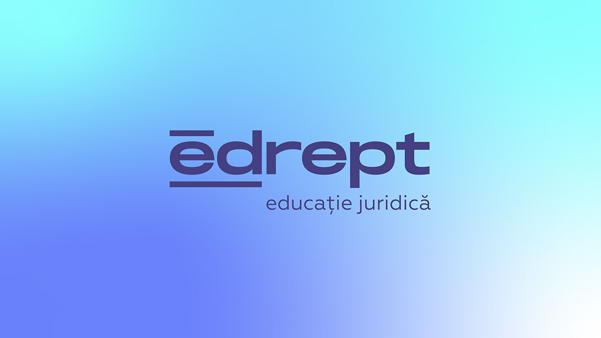 Logotype Logo Design Online platform edrept juridic law