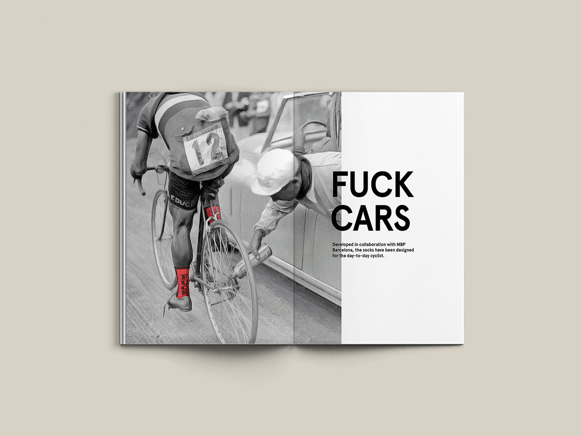 Catalogue socks sport colors fuck Bike Cars ride paper