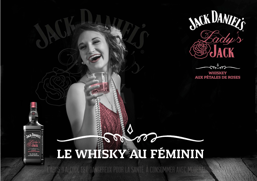 Ladies jack jack daniels Branded Jack