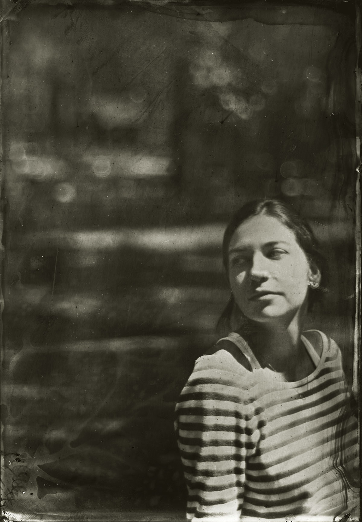 tintype wet plate 5x7 large format southern Georgia Savannah Documentary  collodion