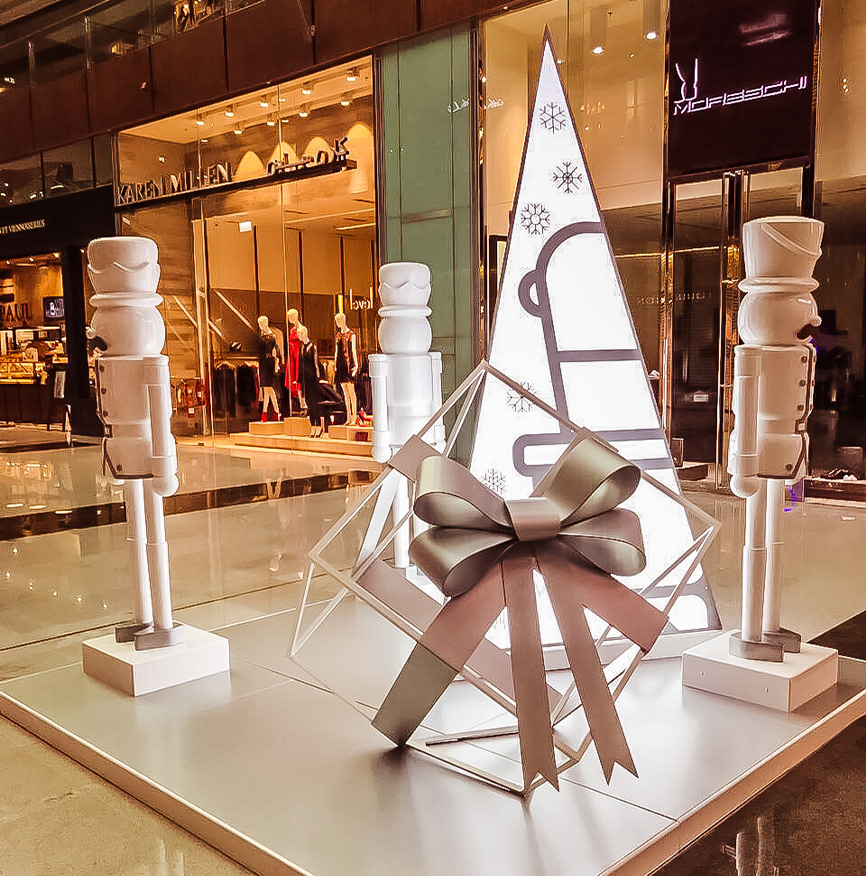 christmas design dubai Dubai 3D dubai architecture Dubai artist dubai designer dubaimall Nutcracker Winter Design دبي