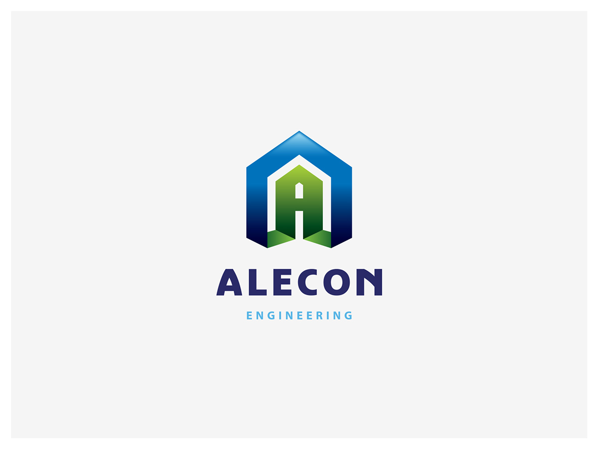 alecon ramy mohamed egypt alexandria Hilton logo mock up stationary Corporate Identity brand contracting constructing real estate Creative Design ID