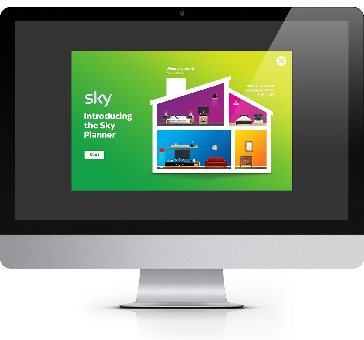 SKY Sky Planner strategy communication digital