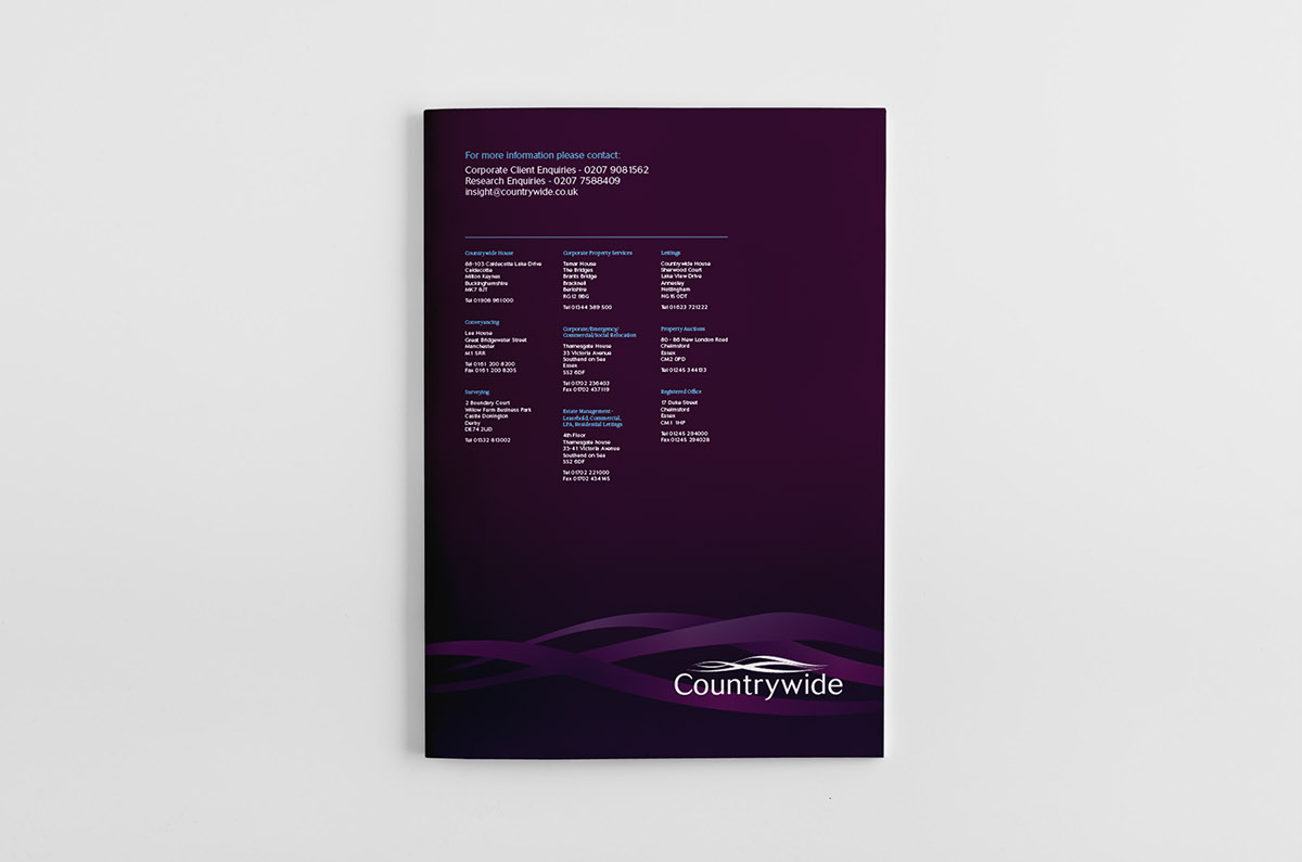 Countrywide survey property infographic infographics iconography report brochure housing corporate branding book lettings manchester London map