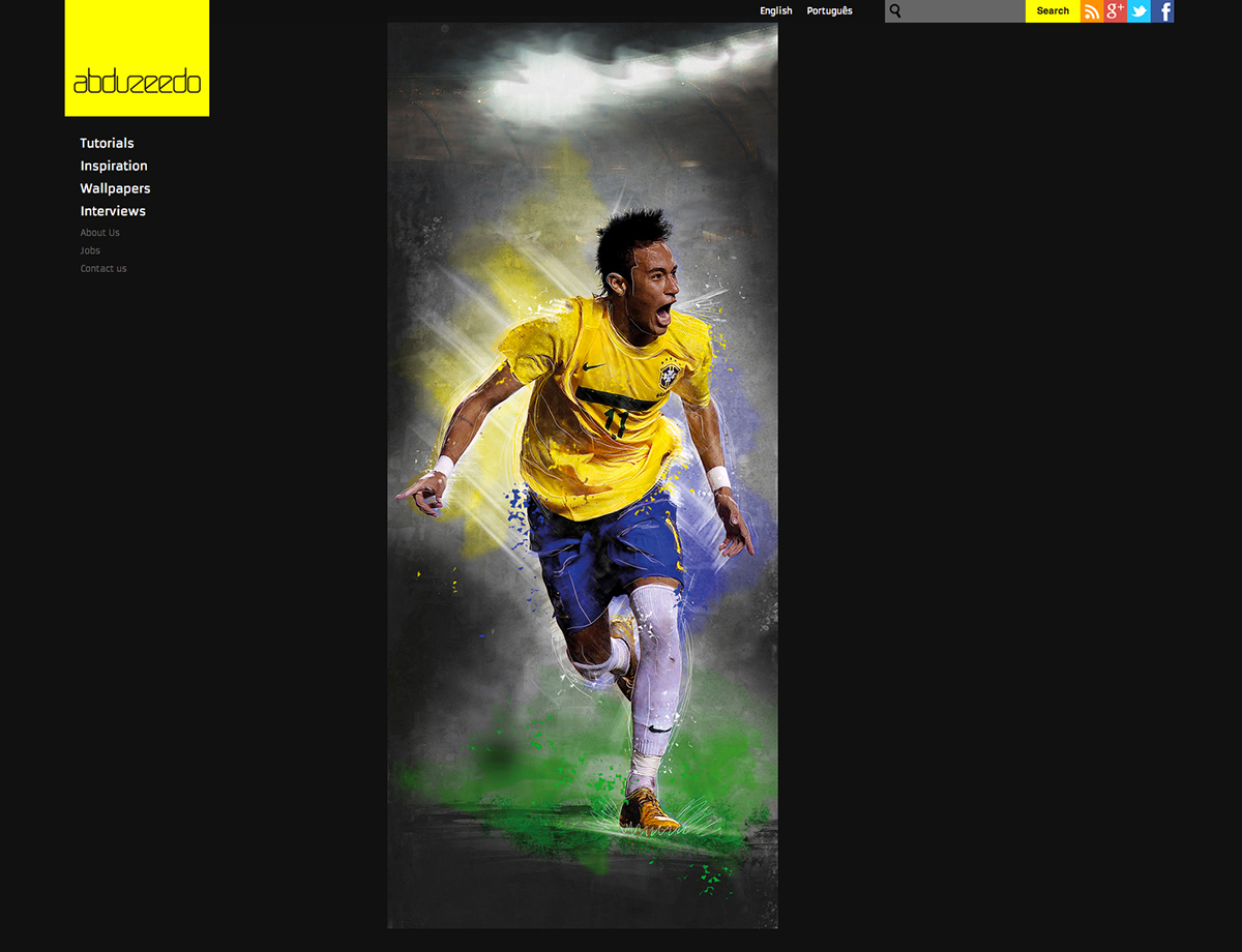 futebol LANCE! carioca Neymar Redação journal news soccer sport abduzeedo Daily Inspiration