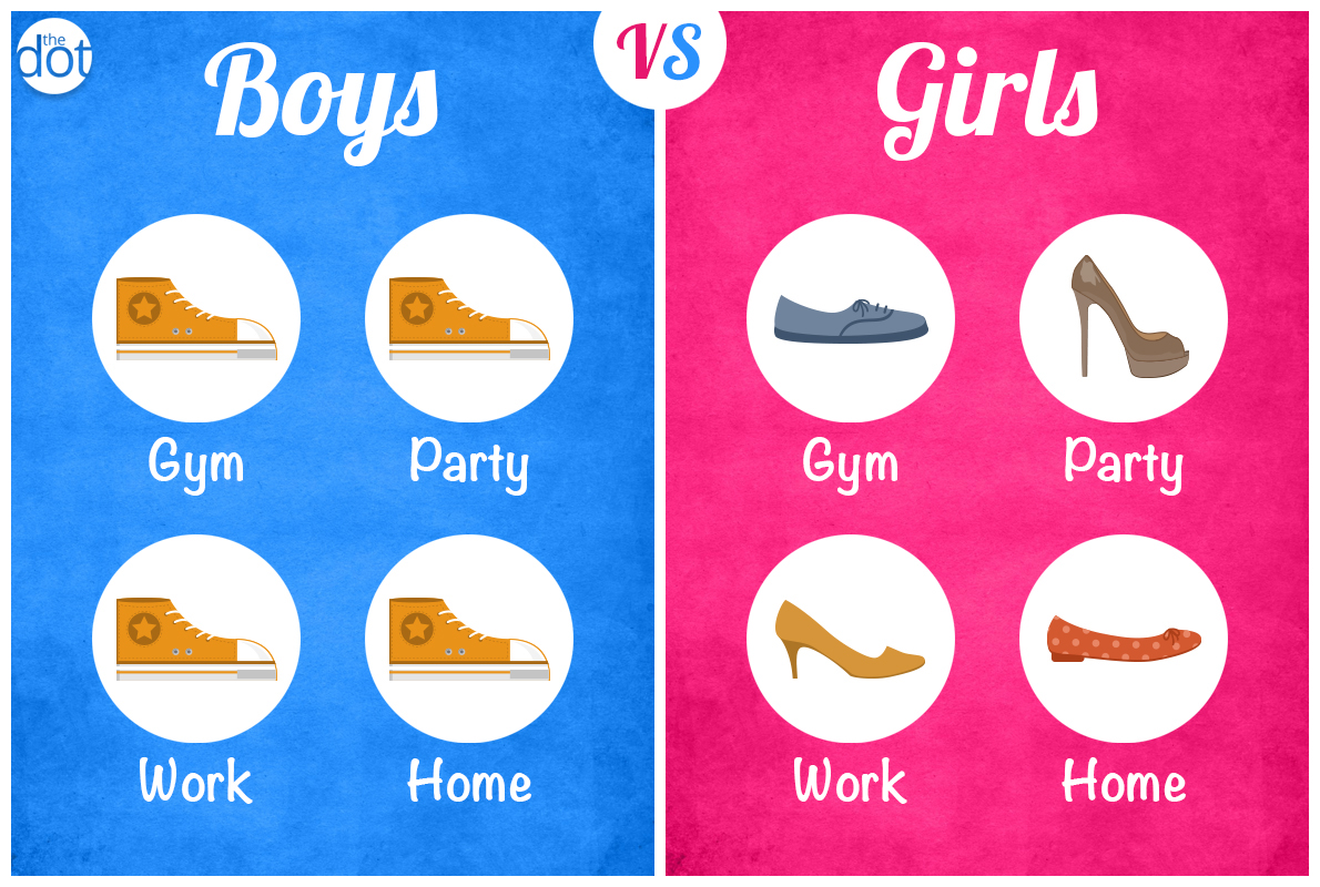 Boys Vs Girls... Funny But True Facts.... on Behance