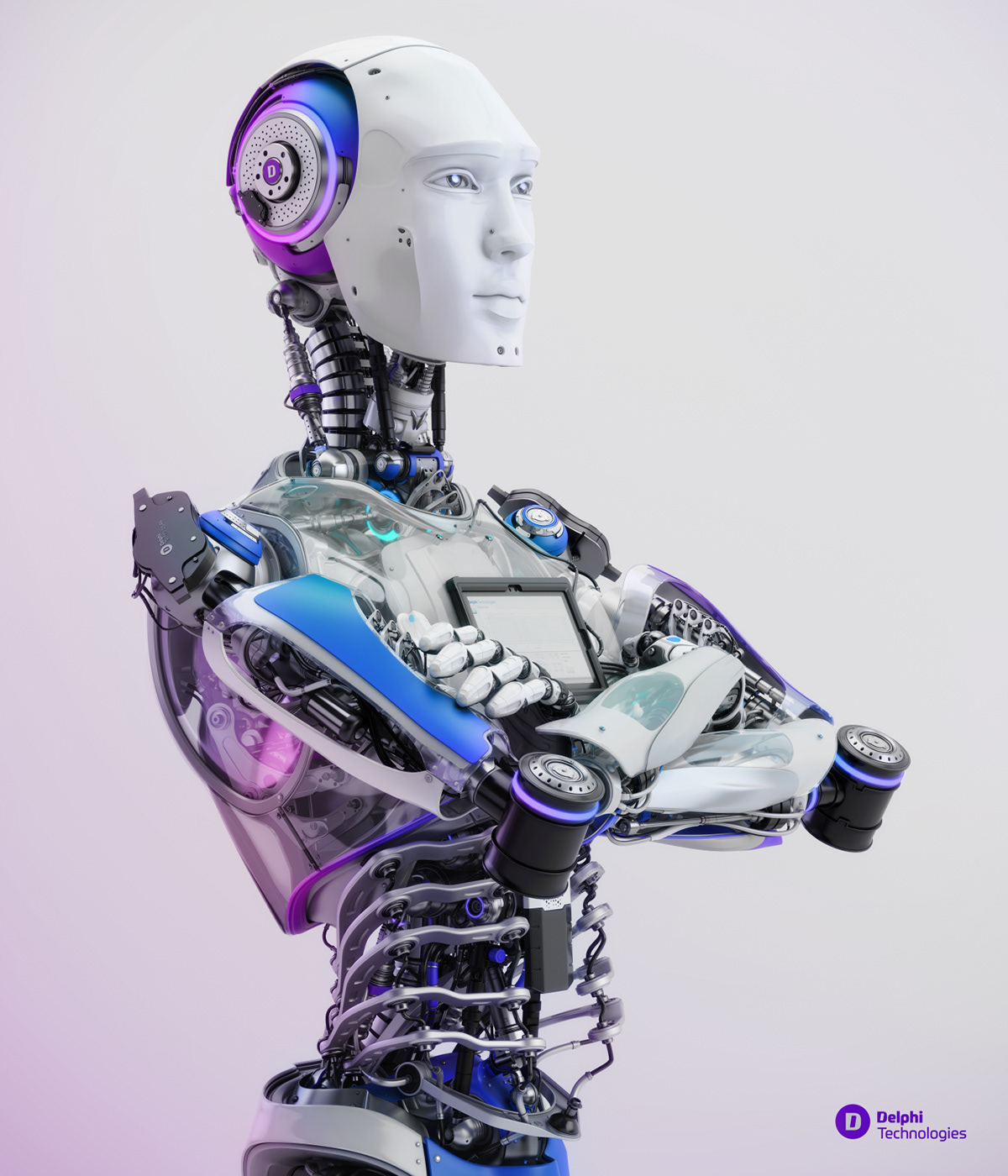 car Cyborg delphi details futuristic Motor parts robotic sci-fi Vehicle