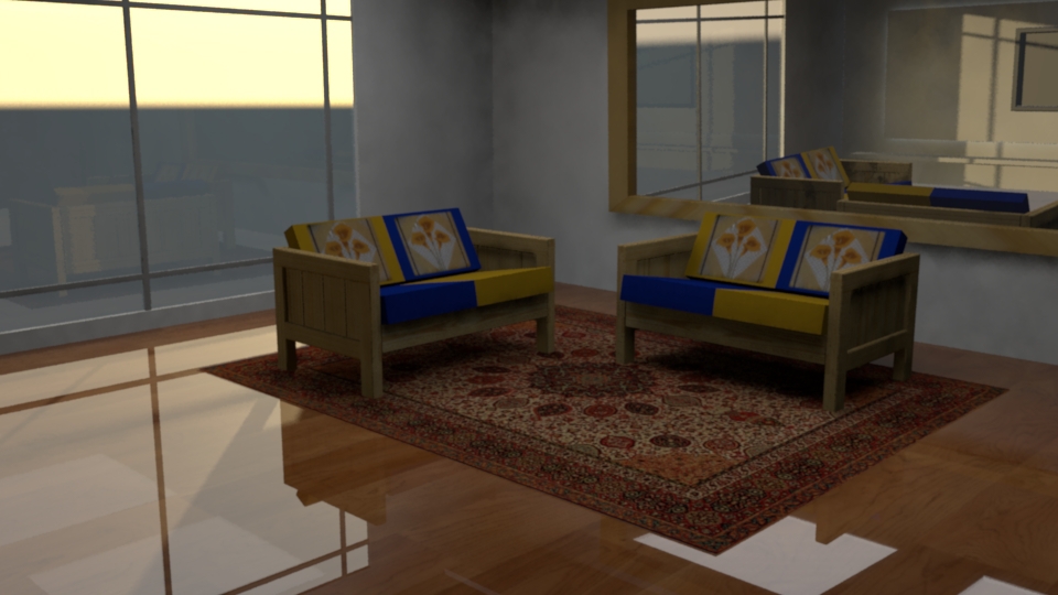walden mueble furniture 3D virtual exhibición