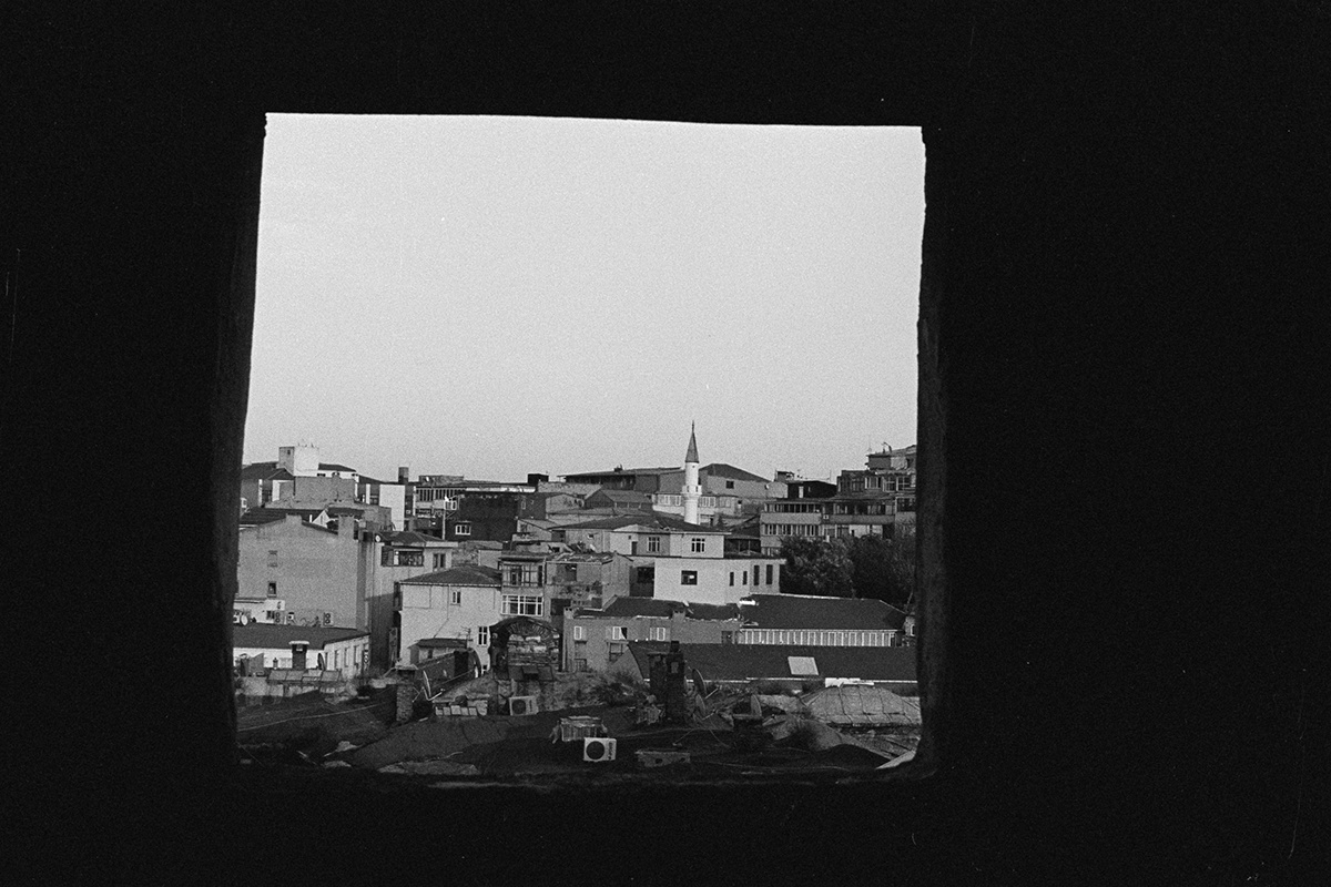 analog 35mm istanbul black and white