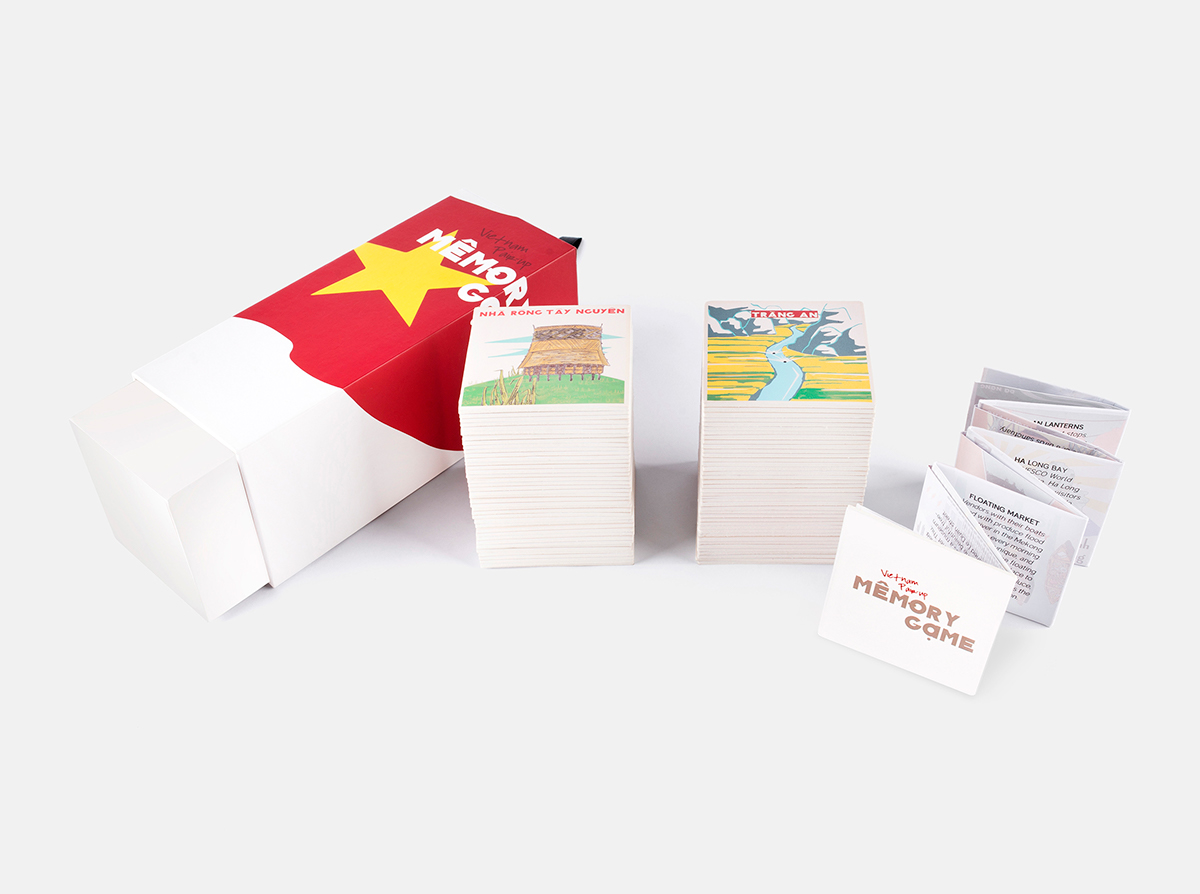 memory game vietnam toy Landscape Propaganda saigon card game Beautiful Fun iconic