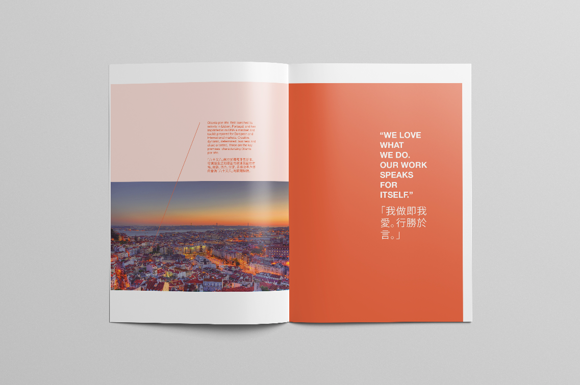 brochure institutional communication graphic design mandarin