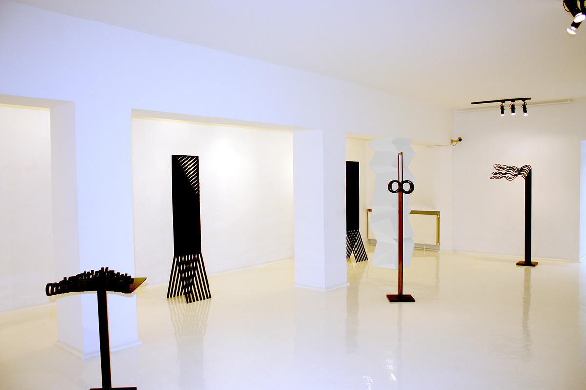 column Interior In Between between installation froth gallery