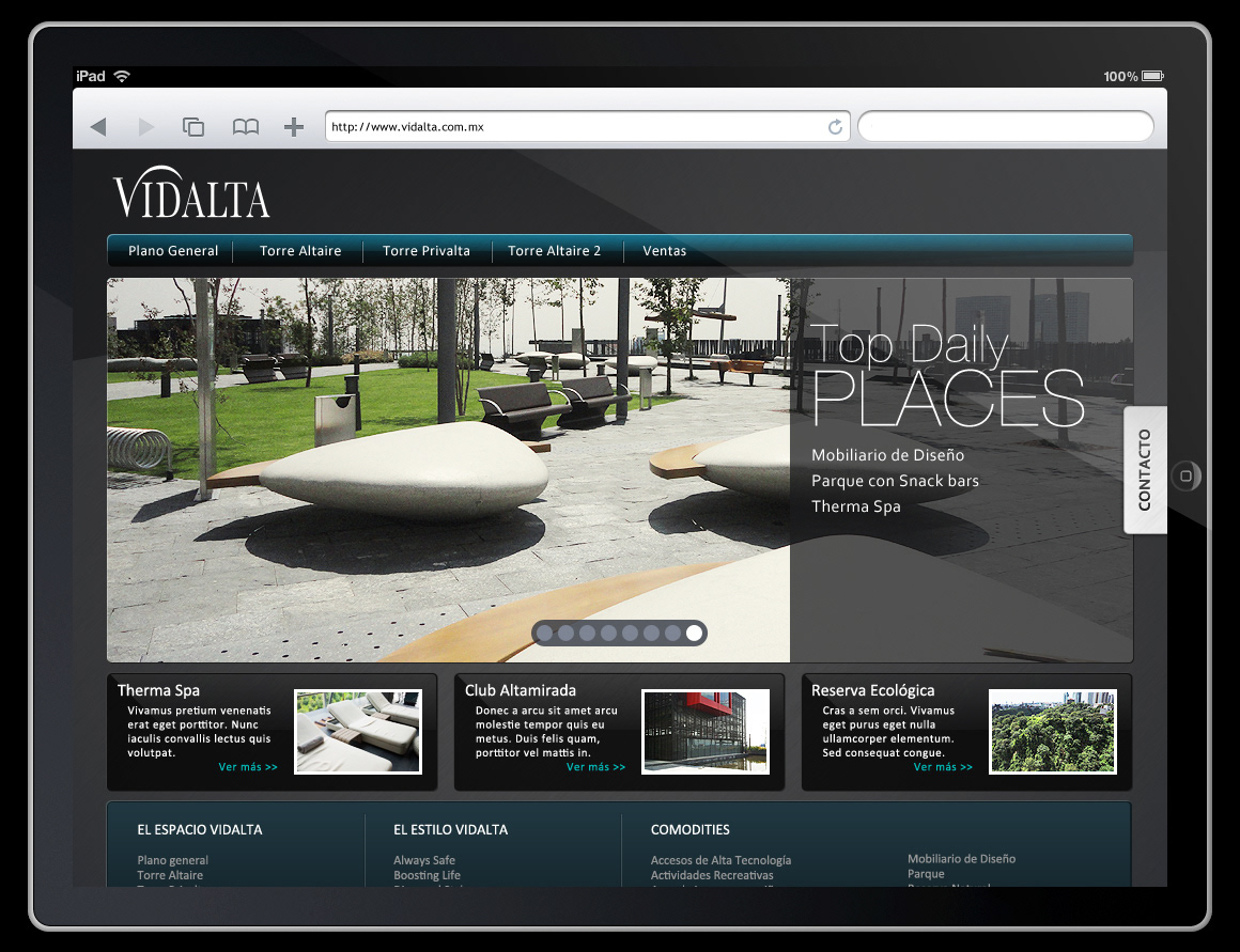 Vidalta mobile friendly Mobile Friendly Site