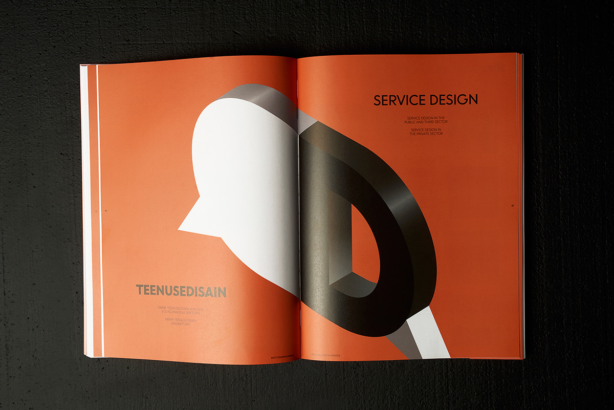 estonian design Awards book branding 