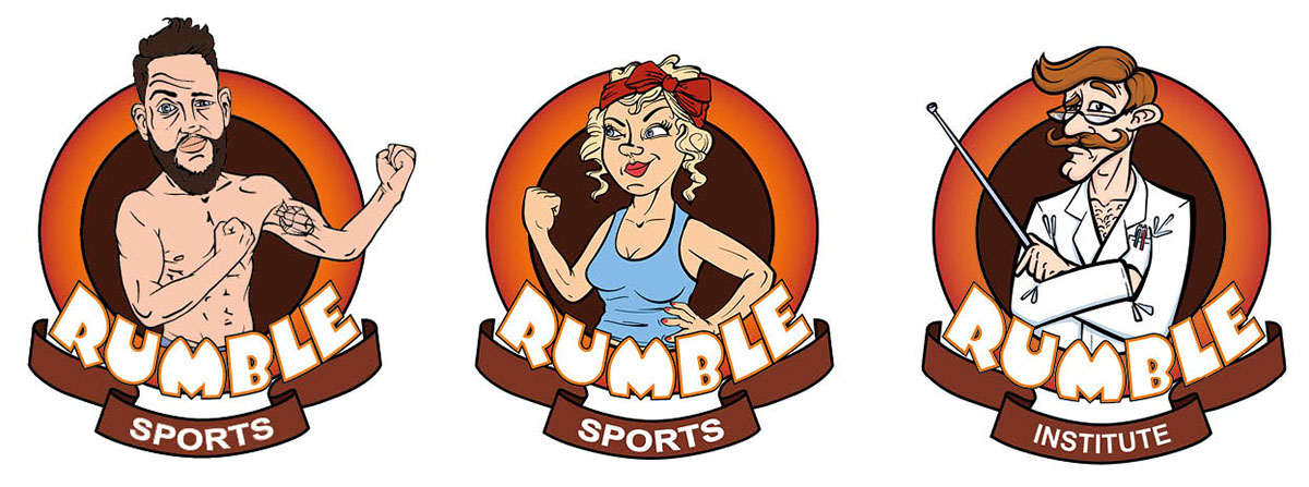 rumble sports MMA fighting mma logo