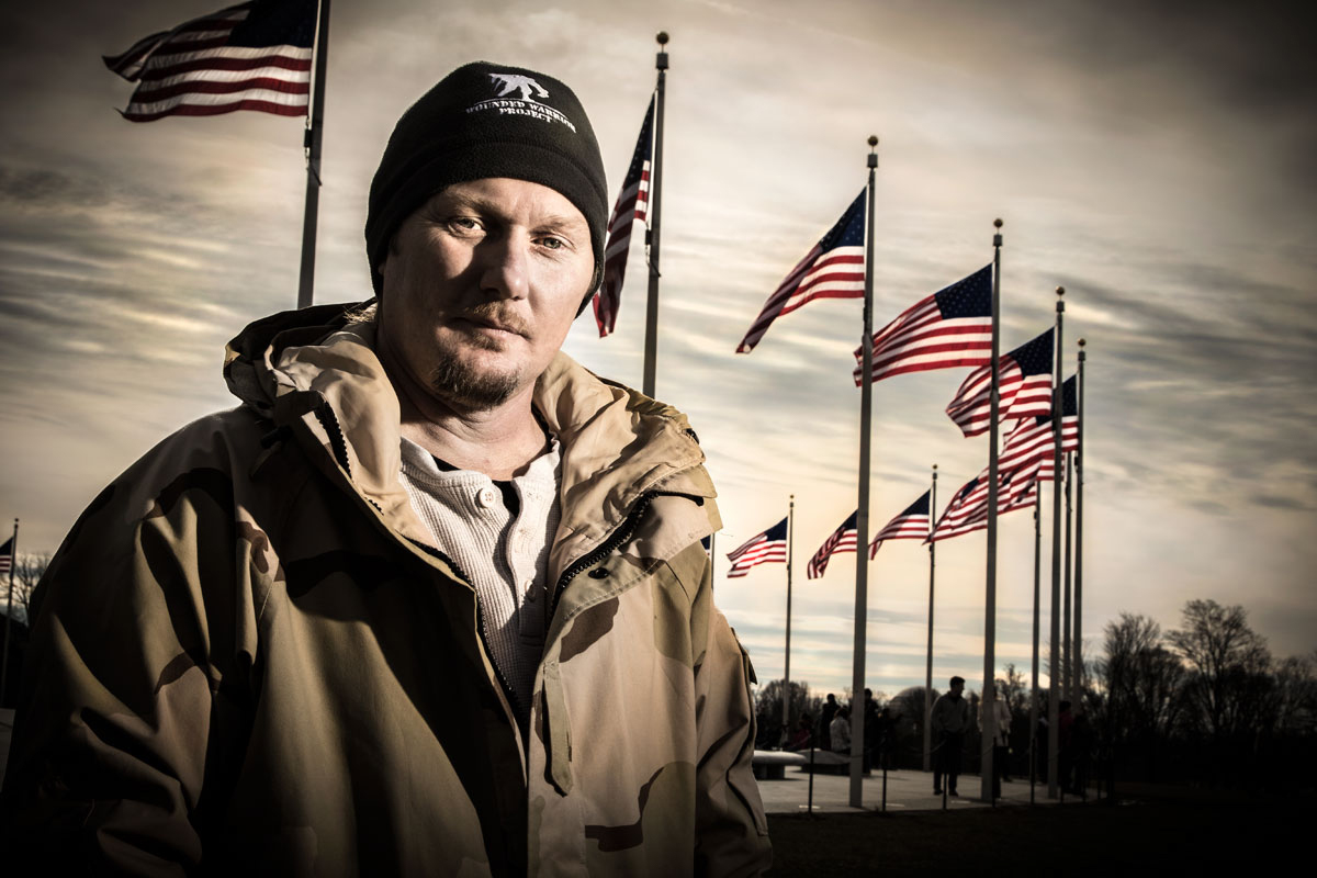 veterans portraits video editorial