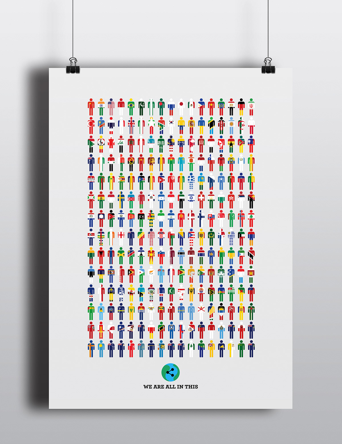 Poster Design thinking big Big Ideas Humanitarian