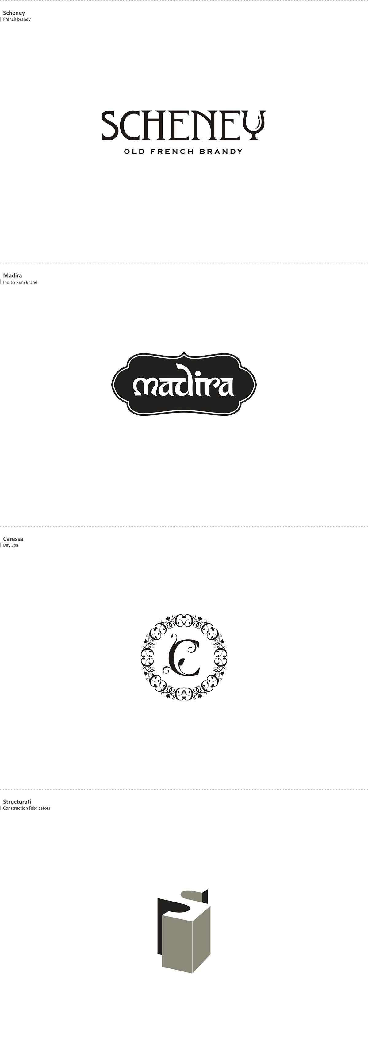 Logo Design graohic design identity black & white