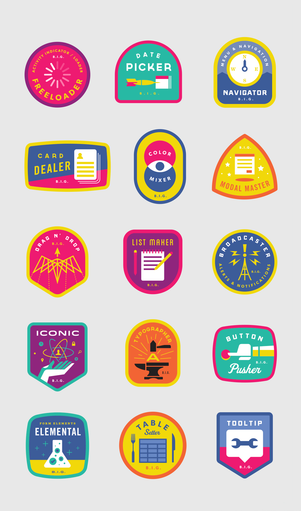 facebook Badges merit badges stickers