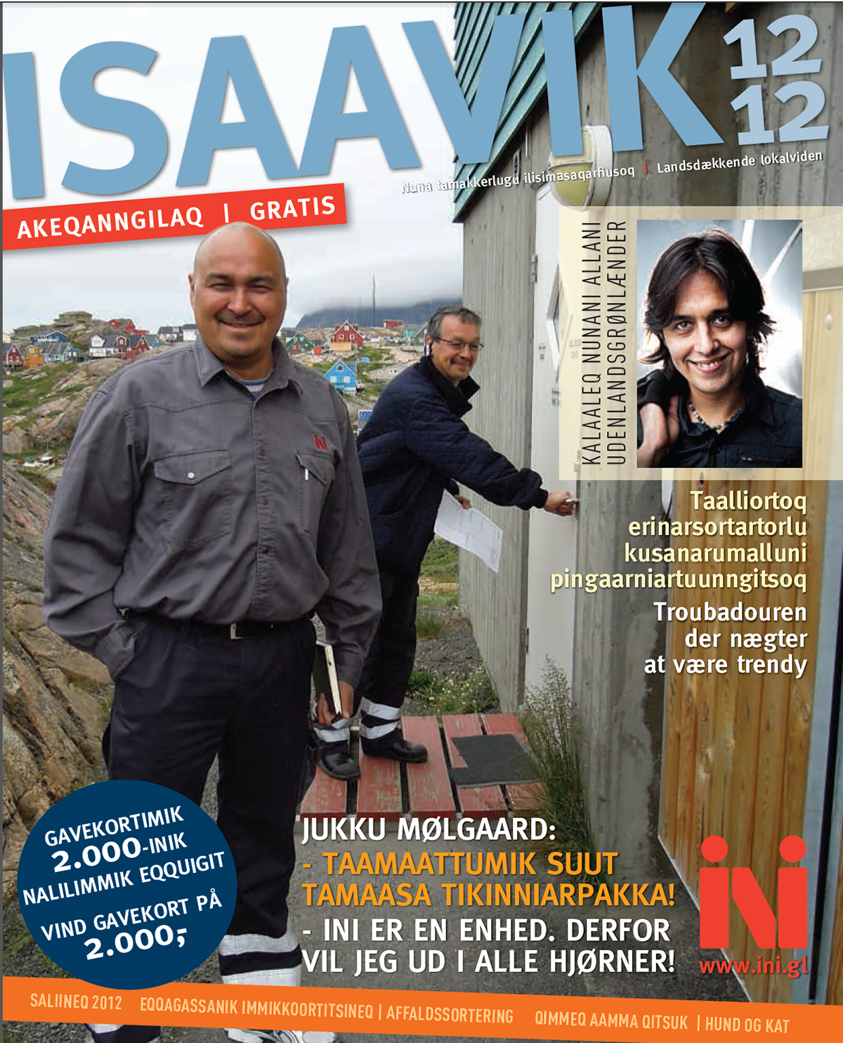 Greenland housing company magazine bilingual