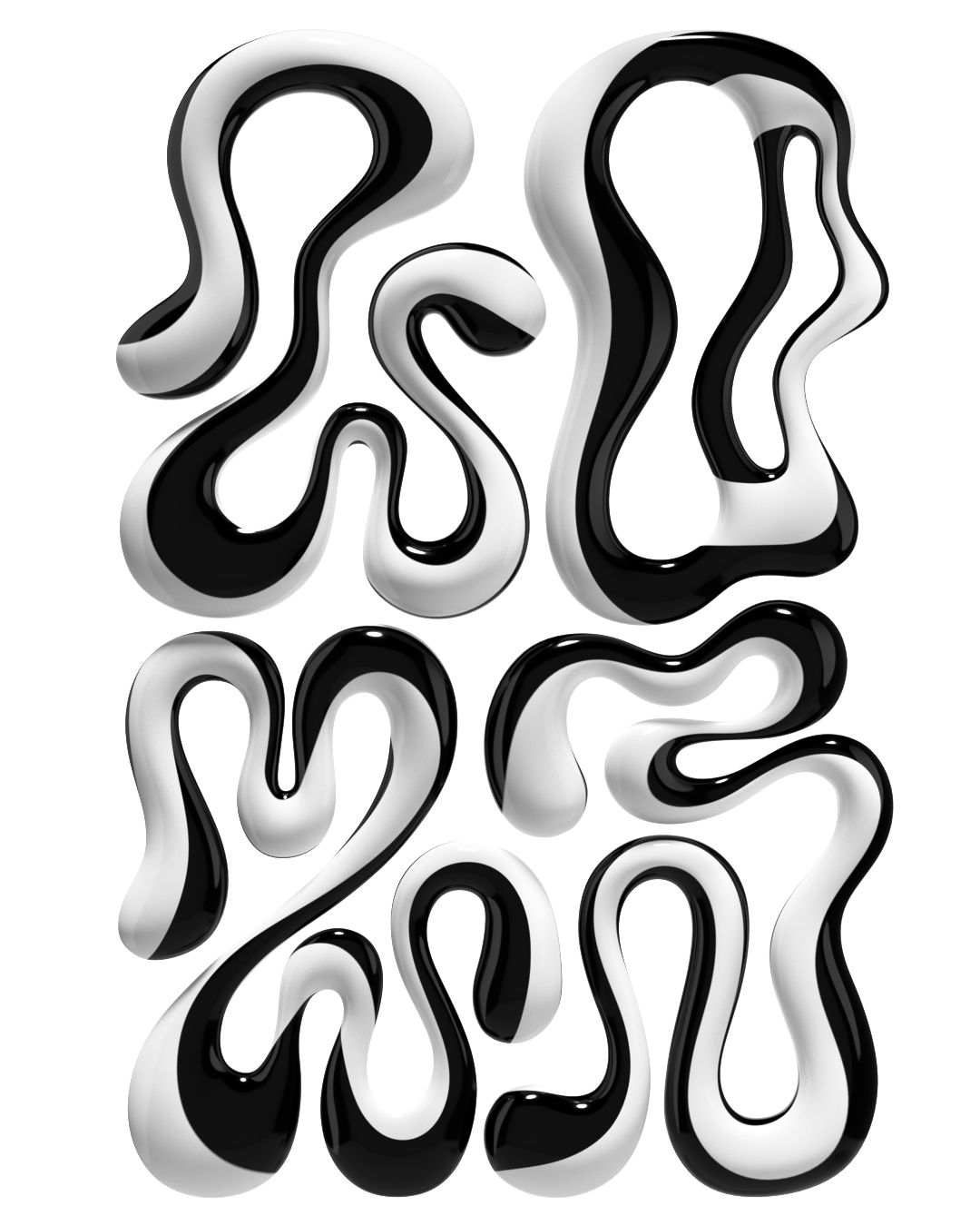 3D lettering adobe illustrator animation  fluid ILLUSTRATION  lettering motion design