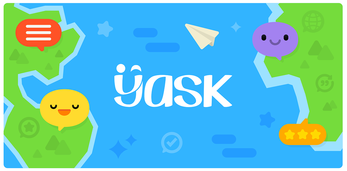 yask app Icon message