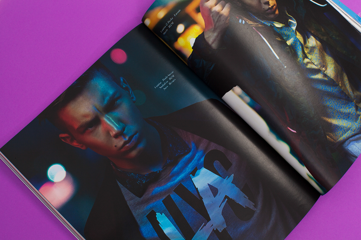 magazine editorial design graphic identity