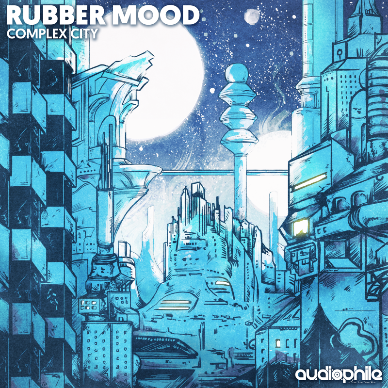 Rubber Mood city futuristic edm