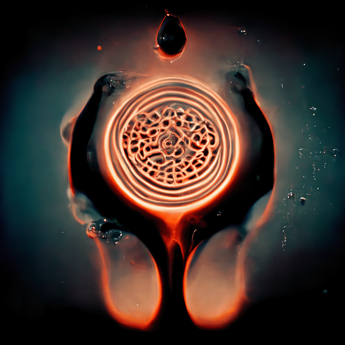 abstract cymatics Frequency generative macro new media Photography  sound vibration waves