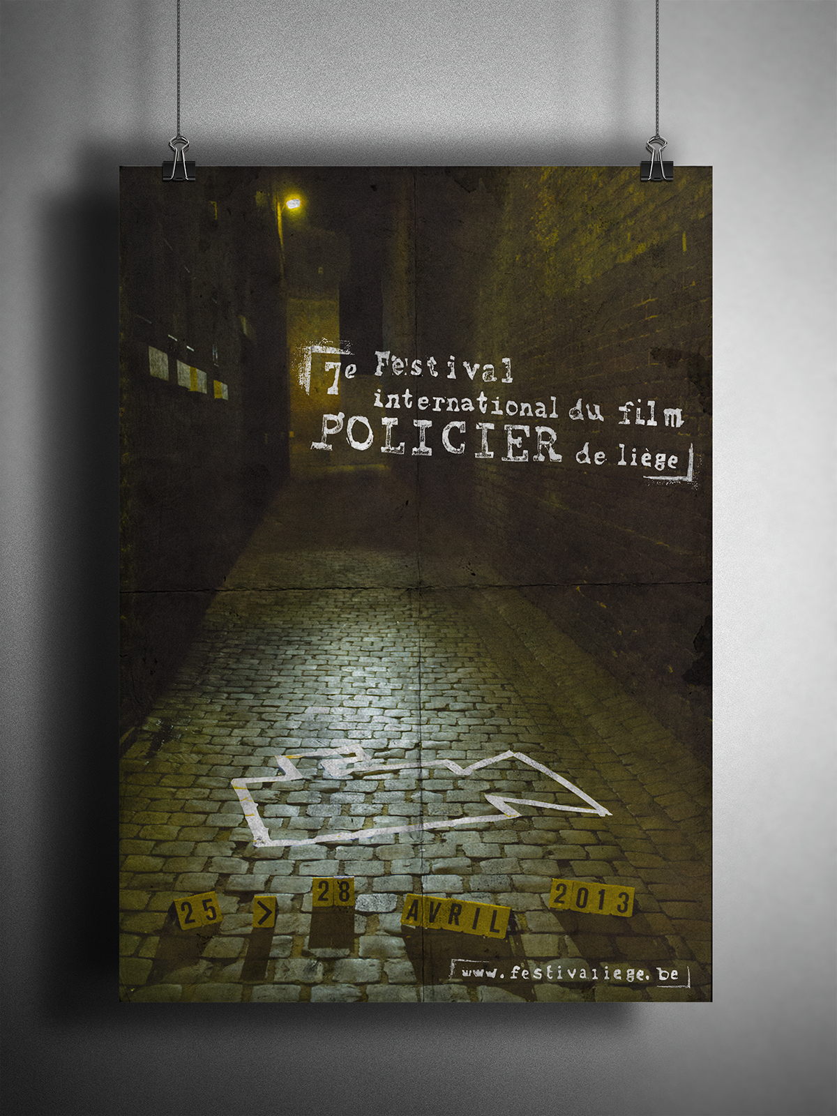 affiche festival International liège policier Septième