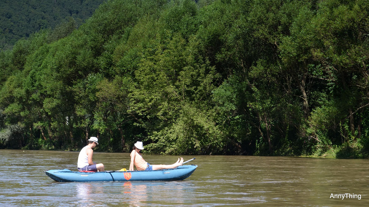 rafting hron slovakia Nature river