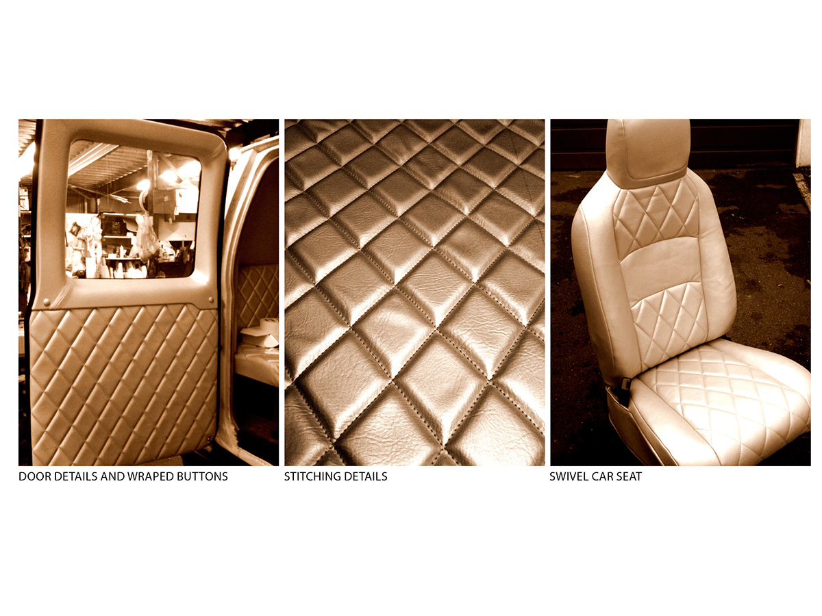 vehicle interior Moblie Salon Manicure Vehicle Logo Design Corporate Identity Brand Development