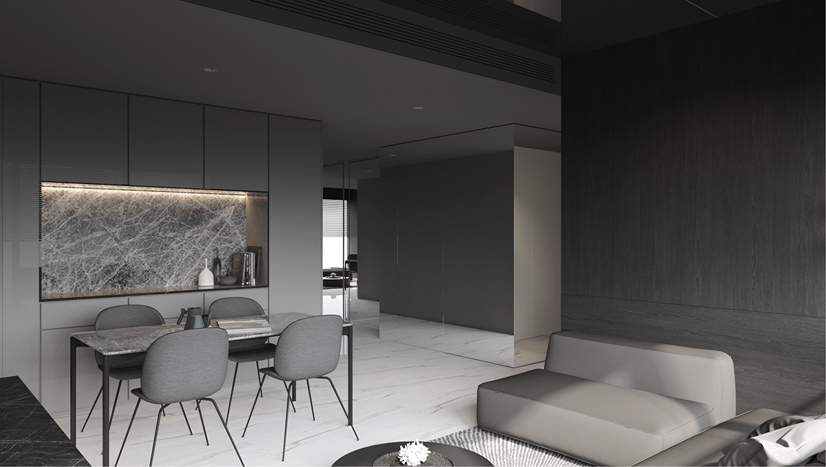 Simple luxury architecture interior design  design 932 design home design 3D minimalist